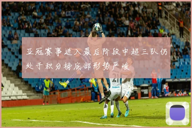 亚冠赛事进入最后阶段中超三队仍处于积分榜底部形势严峻